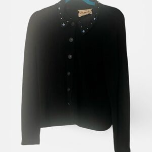 New Frontier Black w/turquoise embellishments